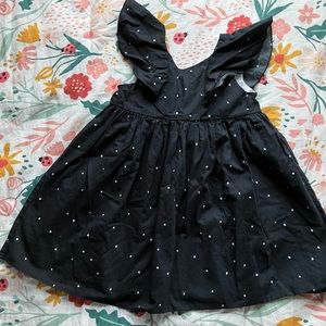 Mabel + Honey | polka dot dress with bow | cotton blend | size 3